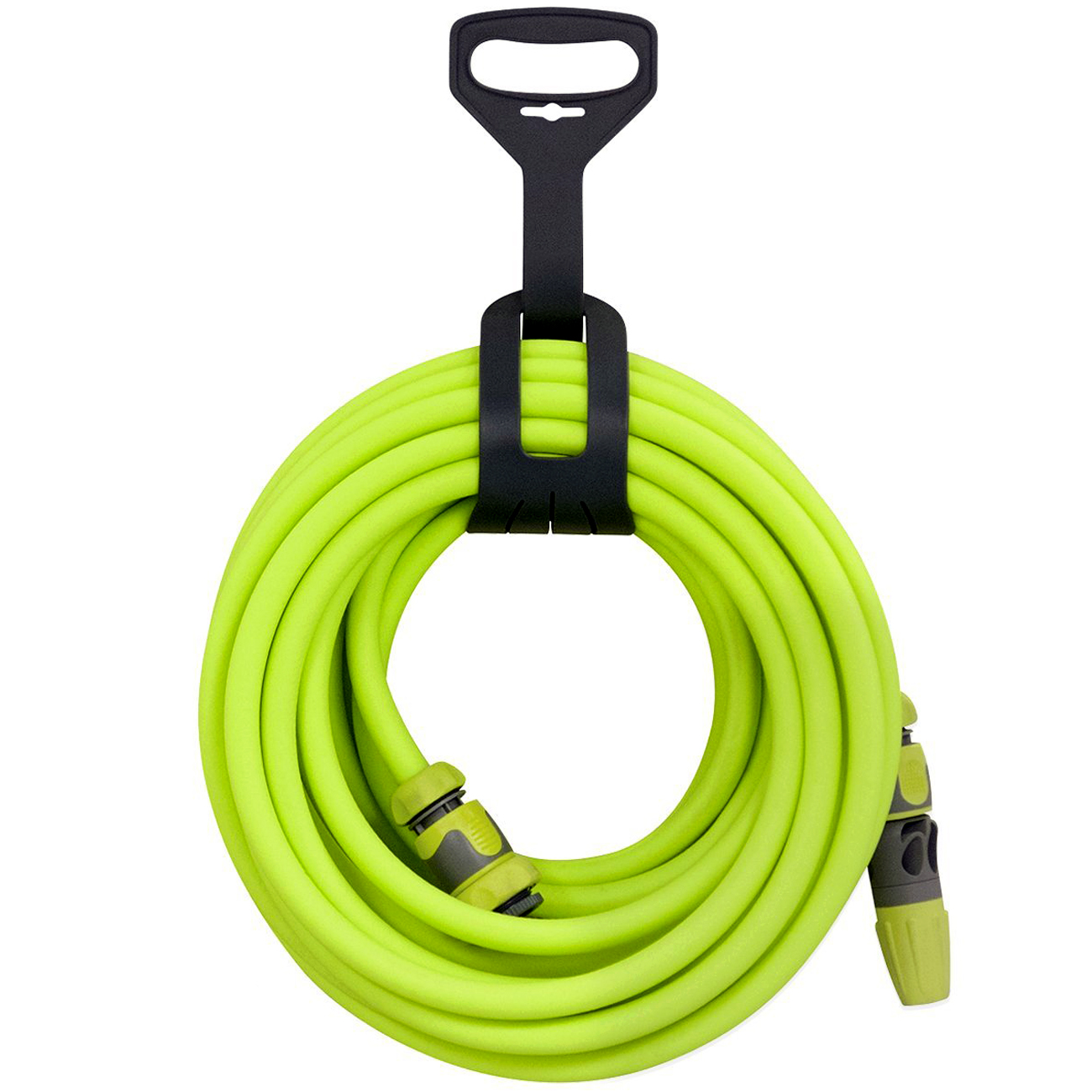 Flexzilla Garden Hose Kit W/ Quick Connect Spigot Attachments 50' Hose Hanger 92329382806 eBay
